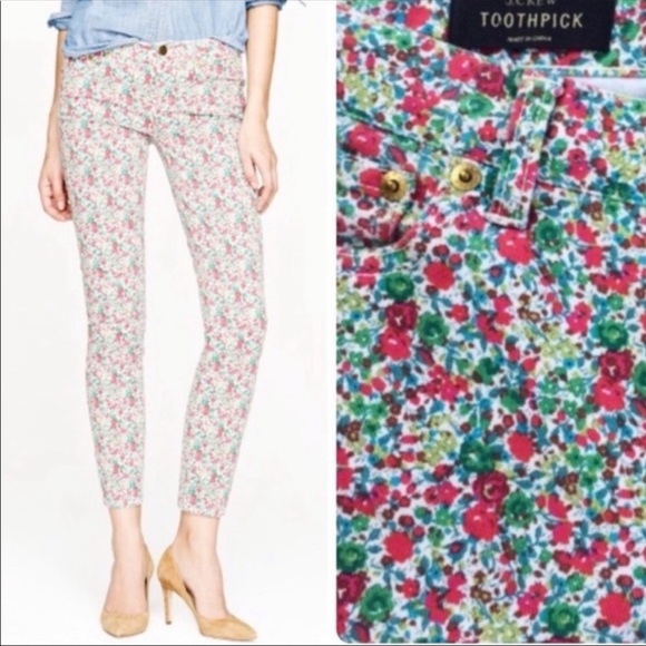 J. Crew Denim - J. Crew X Liberty Emma Georgina Floral Jeans 27